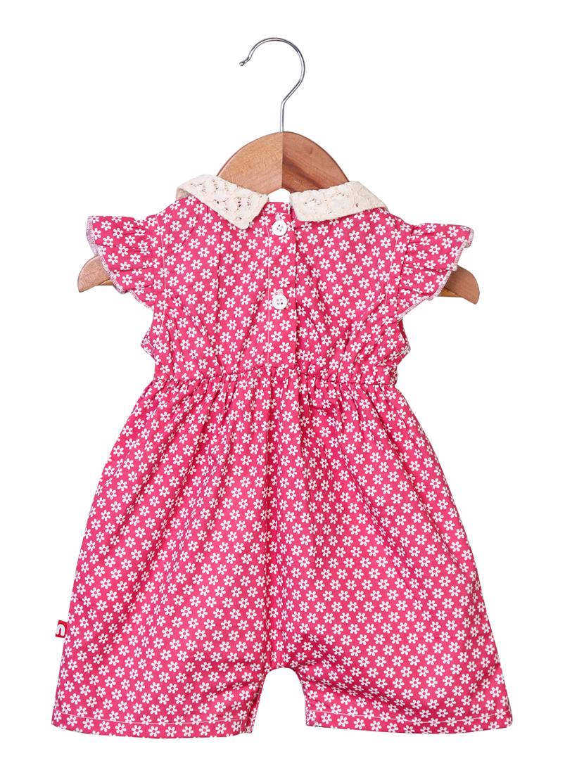 red cotton rompers onesies - 16953651 - Zoom Image - 2