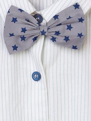 white cotton rompers onesies - 16953652 - Standard Image - 3