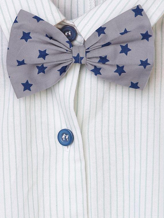 white cotton rompers onesies - 16953652 - Zoom Image - 3