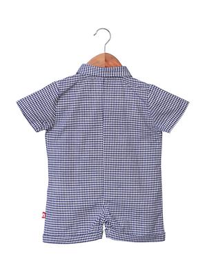 dark blue cotton rompers onesies - 16953653 - Standard Image - 2