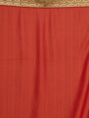 half & half embroidered saree with blouse - 16953676 - Standard Image - 4