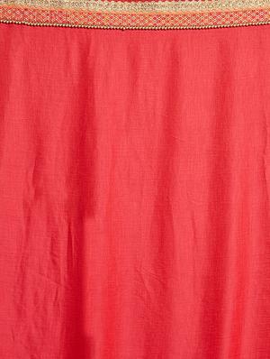 half & half embroidered saree with blouse - 16953677 - Standard Image - 4