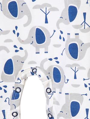 white cotton rompers onesies - 16953730 - Standard Image - 3