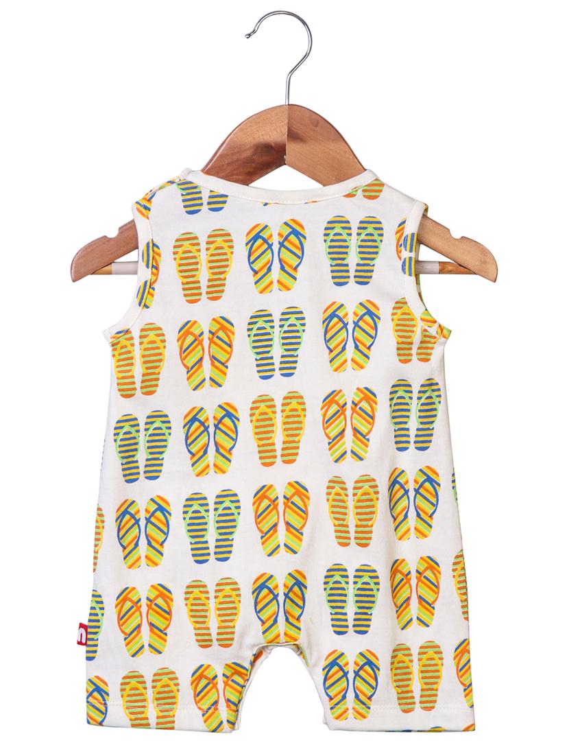 multi colored cotton rompers - 16953731 - Zoom Image - 2
