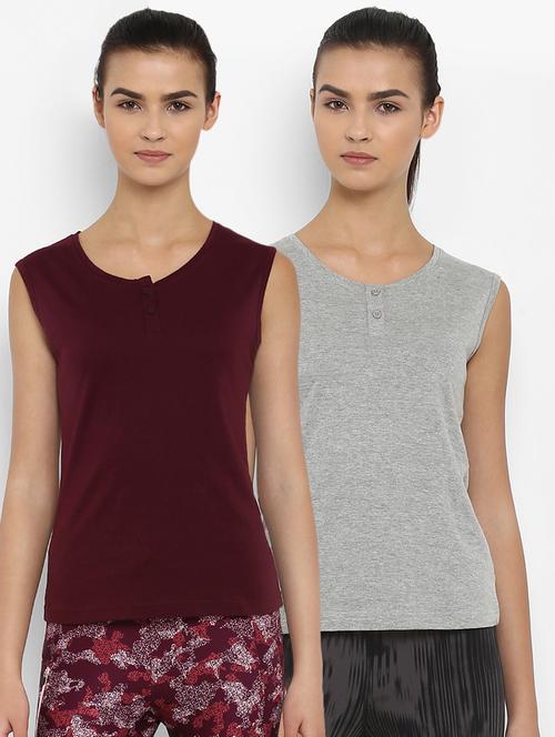 set of 2 solid tee - 16953756 - Standard Image - 1