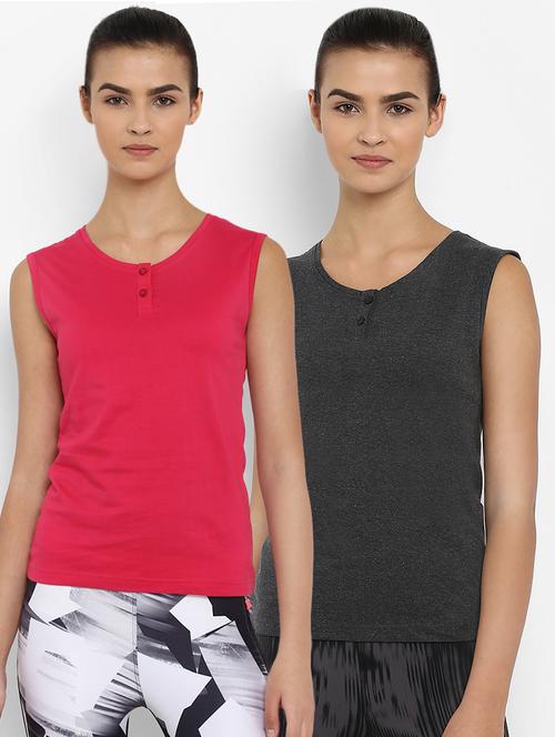 set of 2 solid tee - 16953766 - Standard Image - 1