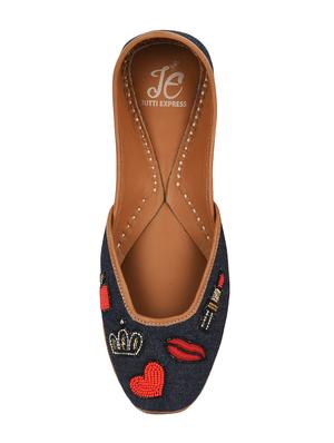 blue slip on jutis - 16953788 - Standard Image - 4