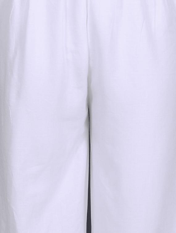 solid kurta palazzo set - 16953835 - Zoom Image - 4