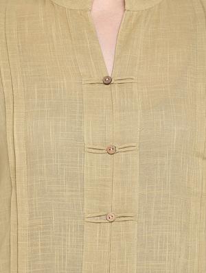solid straight kurta - 16953878 - Standard Image - 4