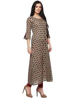 paisley a-line kurta - 16953900 - Standard Image - 2