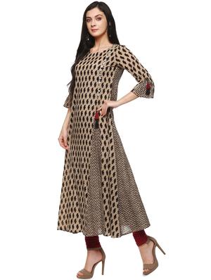 paisley a-line kurta - 16953900 - Standard Image - 3