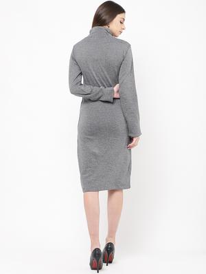 turtle neck bodycon dress - 16953905 - Standard Image - 3