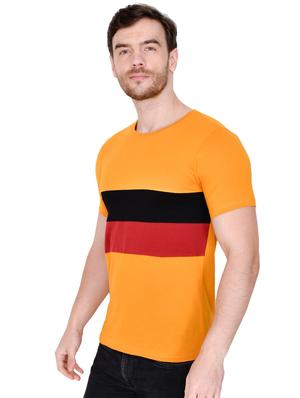 yellow striped t-shirt - 16954142 - Standard Image - 2
