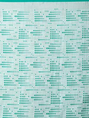 geometrical printed saree with blouse - 16954223 - Standard Image - 4