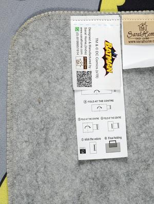 batman printed microfiber picnic mat - 16954258 - Standard Image - 4