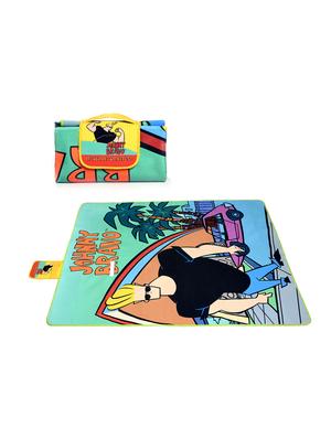 johnny bravo printed microfiber picnic mat - 16954261 - Standard Image - 2