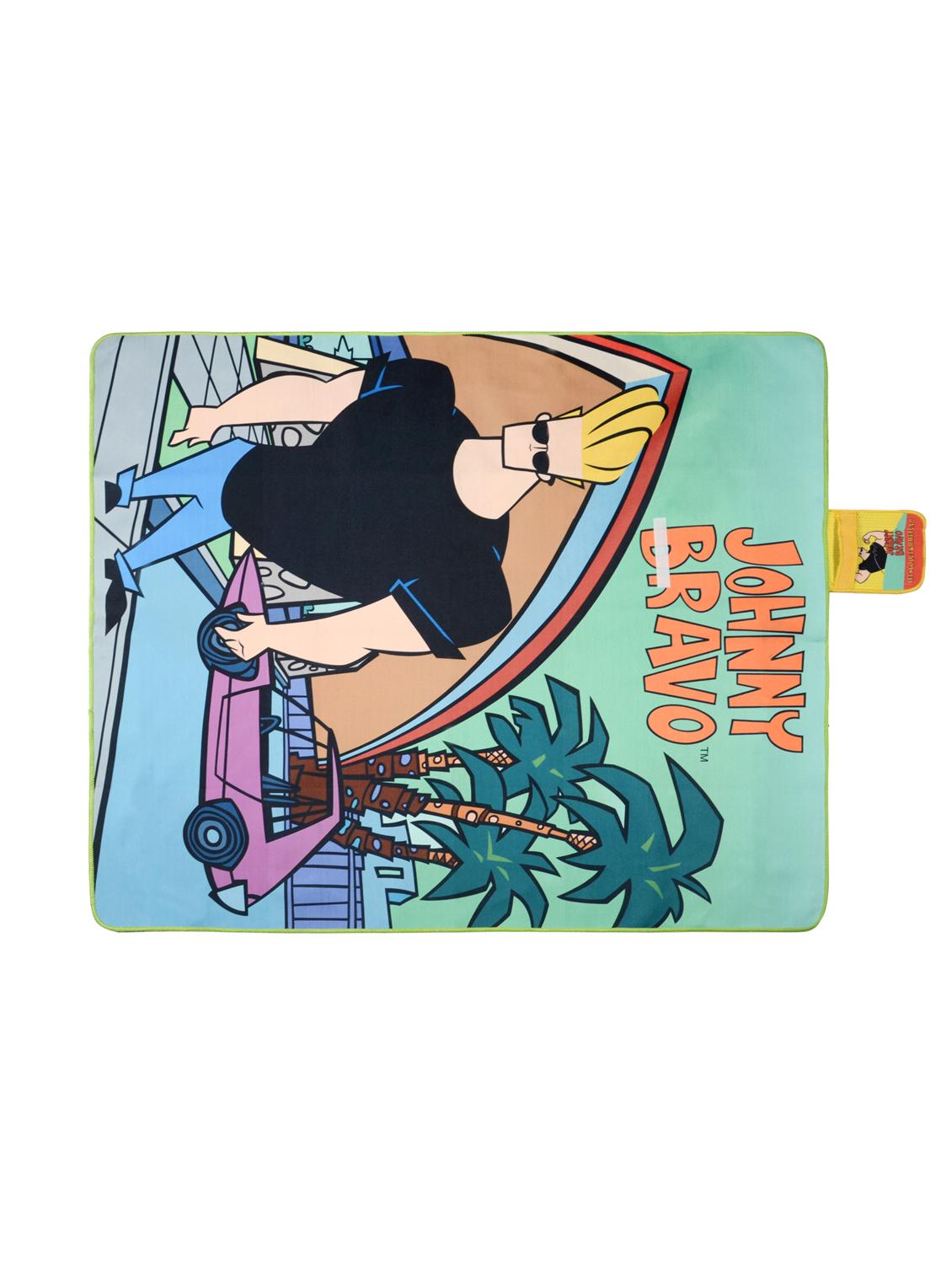 johnny bravo printed microfiber picnic mat - 16954261 - Zoom Image - 3
