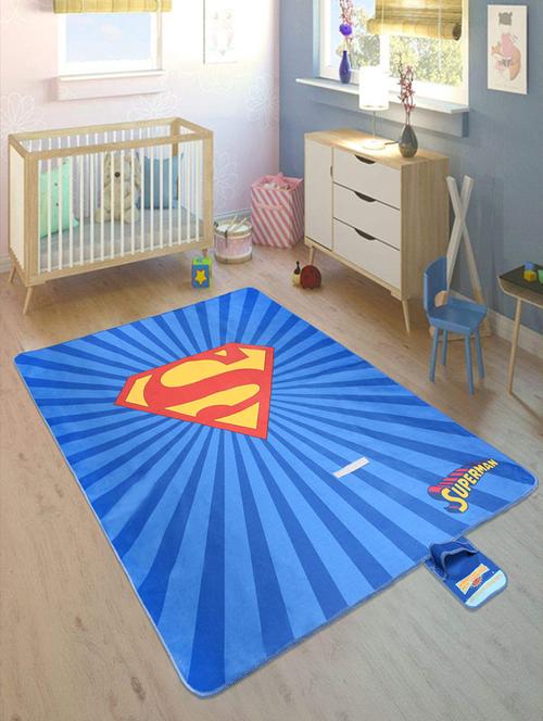 superman printed microfiber picnic mat - 16954271 - Standard Image - 1