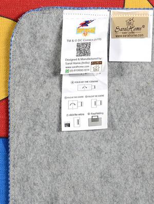 superman printed microfiber picnic mat - 16954271 - Standard Image - 4
