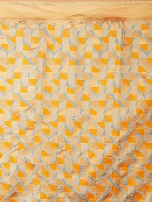 geometrical banarasi saree with blouse - 16954362 - Standard Image - 4