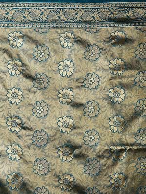 self design banarasi saree with blouse - 16954453 - Standard Image - 4