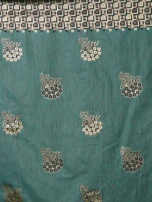 self design banarasi saree with blouse - 16954464 - Standard Image - 4