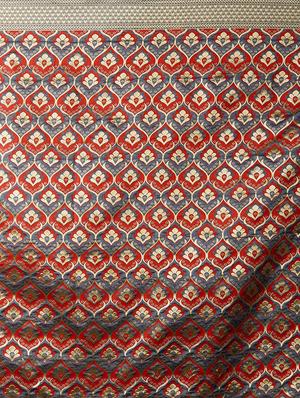 self design banarasi saree with blouse - 16954533 - Standard Image - 4