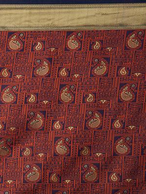 self design banarasi saree with blouse - 16954606 - Standard Image - 4