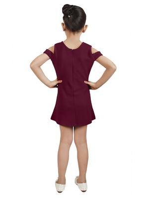 brown cotton blend frock - 16954618 - Standard Image - 3