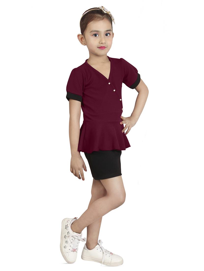 brown cotton blend frock - 16954625 - Zoom Image - 2