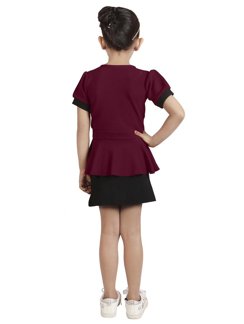 brown cotton blend frock - 16954625 - Zoom Image - 3