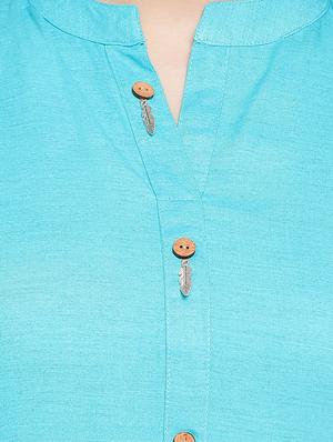 embroidered straight kurta - 16954763 - Standard Image - 4