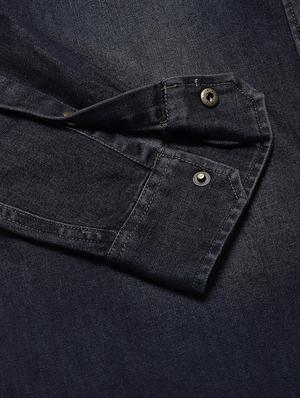 black faded casual shirt - 16954773 - Standard Image - 5