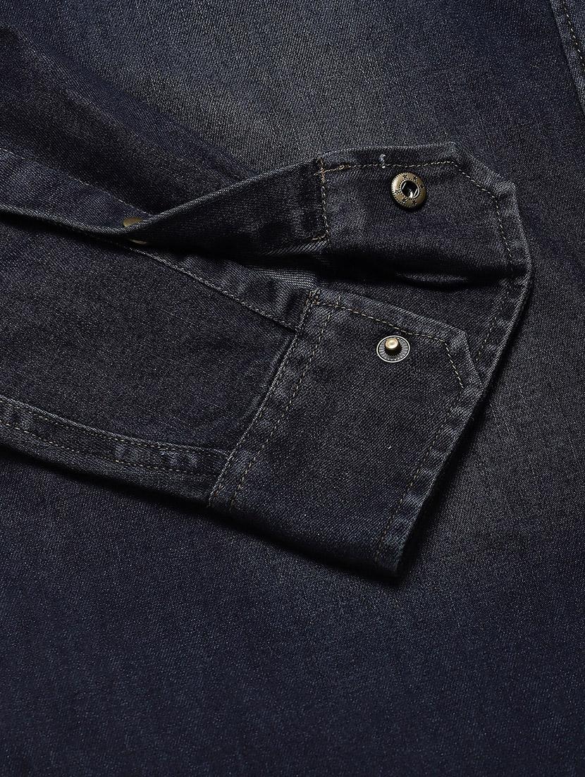 black faded casual shirt - 16954773 - Zoom Image - 5
