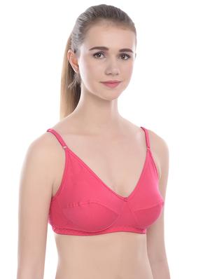 floral patch solid bra - 16954939 - Standard Image - 2