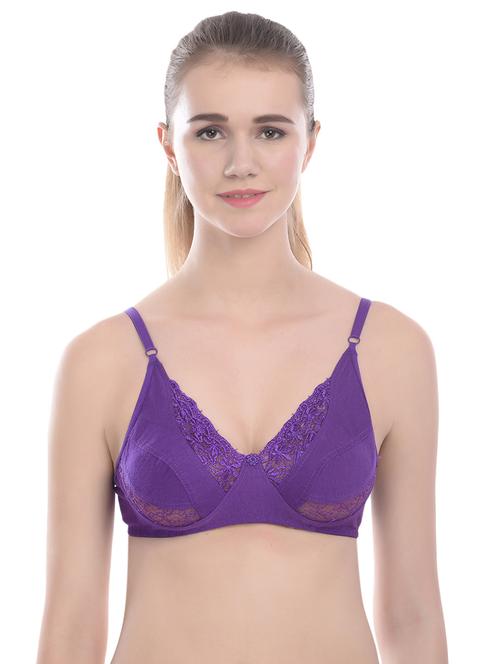 floral patch full coverage bra - 16954944 - Standard Image - 1