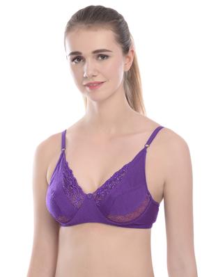 floral patch full coverage bra - 16954944 - Standard Image - 2