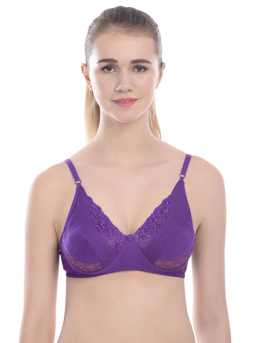 floral patch full coverage bra - 16954944 - Zoom Image - 1