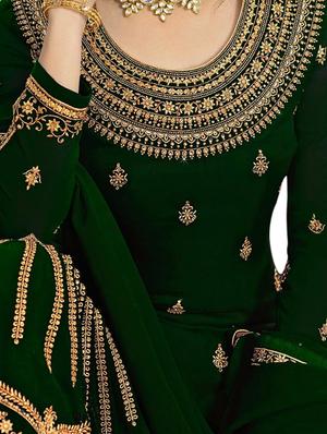 embroidered sharara suits semi-stitched suit - 16955144 - Standard Image - 2