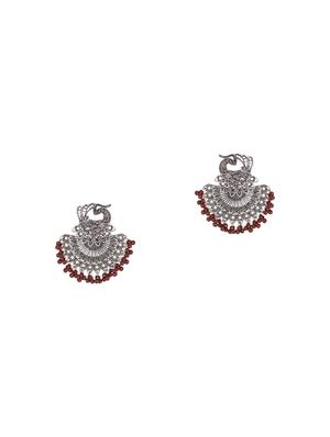 red brass drop earring - 16955336 - Standard Image - 3