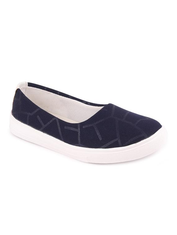 navy slip on casual shoes - 16955394 - Zoom Image - 1