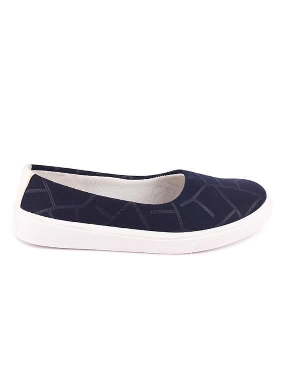 navy slip on casual shoes - 16955394 - Zoom Image - 2