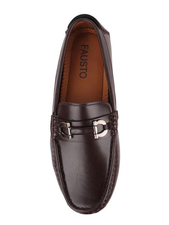 brown slip on loafers - 16955406 - Zoom Image - 3