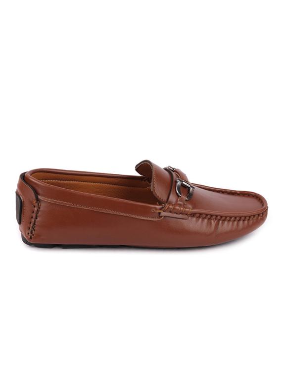 tan slip on loafers - 16955407 - Zoom Image - 2