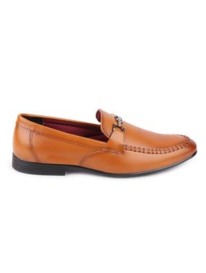 tan slip on casual shoes - 16955410 - Standard Image - 2
