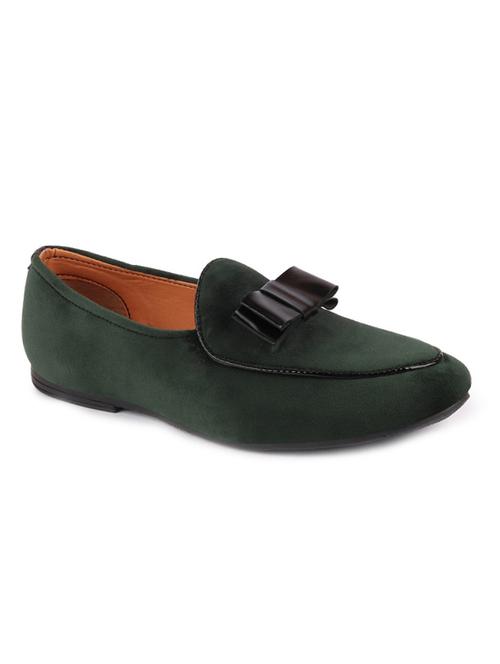 green slip on casual shoes - 16955411 - Standard Image - 1
