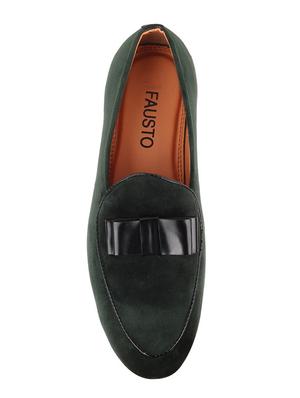 green slip on casual shoes - 16955411 - Standard Image - 3