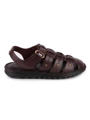 brown back strap sandals - 16955417 - Standard Image - 2