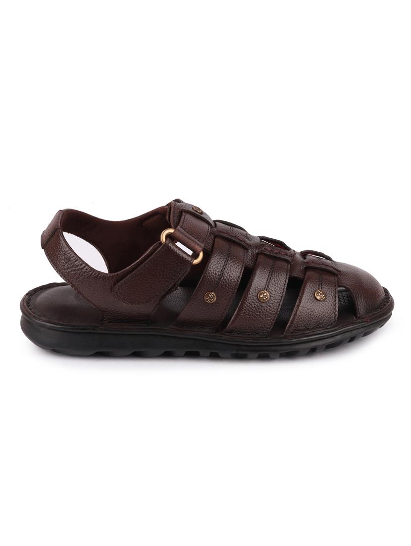 brown back strap sandals - 16955417 - Zoom Image - 2