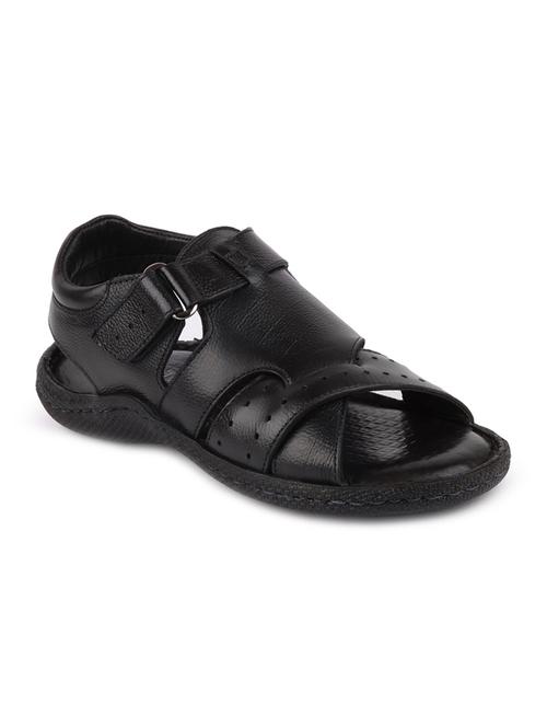 black back strap sandals - 16955419 - Very Small Image - 1